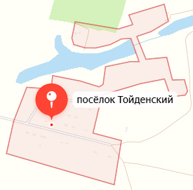 посёлок Тойденский.